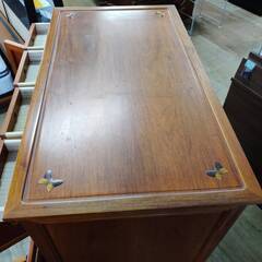 【愛品倶楽部柏店】デザインキャビネット 唐木材 木象嵌浮かし加工の画像