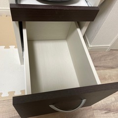 炊飯器ラック／スリム収納棚（※棚のみ・家電なし）の画像