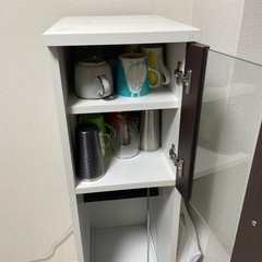 炊飯器ラック／スリム収納棚（※棚のみ・家電なし）の画像