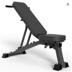 BARWING(バーウィング) トレーニングベンチ インクラインベンチ 折り畳み デクラインベンチ フラットベンチ 角度調節簡単 収納便利 アジャスタブル ベンチプレス 筋トレ 説明書の画像