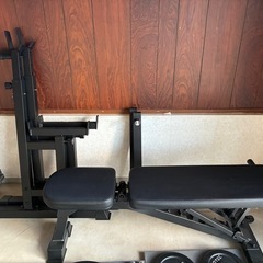 ★配送無料★iROTEC アイロテック　筋トレ トレーニングセット　ベンチプレス・20kg 10kg 5kg フルセットの画像