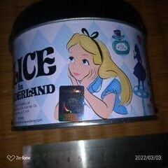 美品！未開封！ディズニー公式ライセンスシール付き！不思議の国のアリス 懐中時計の画像