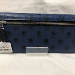 【ジャングルジャングルサカイ石津店】COACH コーチ 長財布 52967 花柄 ブルー 堺市 石津の画像