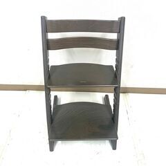 伊勢崎店【現状品】ji12-52 STOKKE ベビーチェア 幼児用 ブラウン ストッケの画像