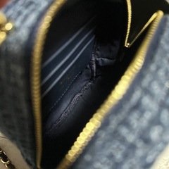 【未使用レベル】 ⭐︎メイクアップ　ネイビー ツイード ミニリュックの画像