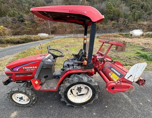 ヤンマートラクターKe-504WD 631時間15馬力自動水平キャノピー (桜子