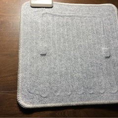 ほぼ未使用　電気マット　動作確認済み　45cm✖️45cmの画像