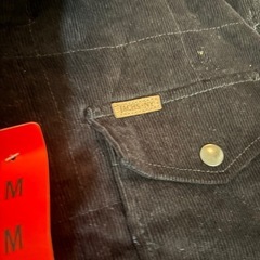 JACHS NEW YORK コーデュロイ シャツジャケット 中綿キルト 黒 Mの画像