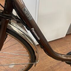リサイクルショップどりーむ天保山店　No580 ※注)　訳アリ品！　電動アシスト自転車　Panasonic　２６インチ　バッテリー使用不可のため格安販売！　鍵付き　充電器付き　残存バッテリーにてアシスト機能動作確認済みの画像