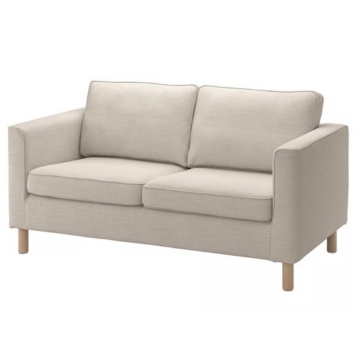 ベージュ ファブリック 2人掛けソファIKEAソファー IKEA 2人掛けソファ PÄRUP ペルプ ベージュ (さやか) 名古屋城のソファ