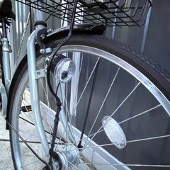 使用3ケ月　美品　シティサイクル　自転車　　の画像