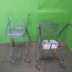 【KAWAJUN/カワジュン】ショッピングカート チャイルドシート付き２台セット◆買い物カート■T-370の画像