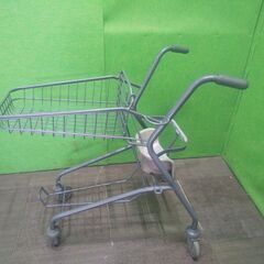 【KAWAJUN/カワジュン】ショッピングカート チャイルドシート付き２台セット◆買い物カート■T-370の画像