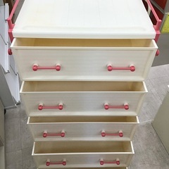 ◇ドリーム尼崎1号館◇ 【ジモティー割引対象商品】5段プラチェストの画像