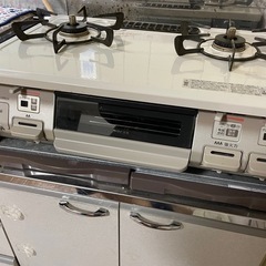 ガスコンロ 2口 取説付き  ※問い合わせ集中の為1度締切りますの画像
