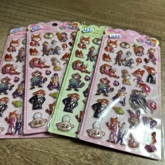 ズートピアキュンキュンシールの画像