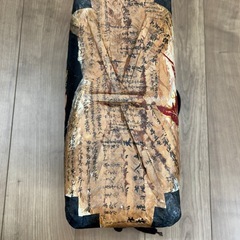 新品未使用　ハンドメイド　一閑張りバッグ　ジャパニーズアートバッグの画像