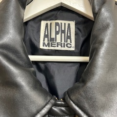 急募【12/27まで】レザーアウター中綿 レディースの画像