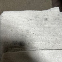 フロアマット　20枚　白　ライトブラウンの画像