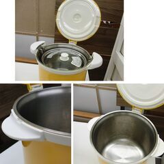 THERMOS シャトルシェフ 真空保温調理器 KBA-4501(PUM) 4.5L パンプキン IH・ガス対応 電源不要 魔法びん構造 サーモス 札幌 手稲の画像