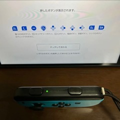 動作確認済み　Switch コントローラー　Joy-Con ジョイコン　ストラップ付きの画像