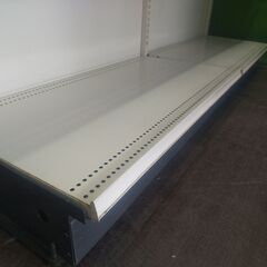 オカムラ製 H166cm×W90cm ２連結両面４段什器■陳列棚・システム什器■S-640の画像