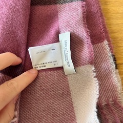 ほぼ未使用　美品 ミスエディ Miss edi マフラー ピンクの画像