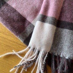 ほぼ未使用　美品 ミスエディ Miss edi マフラー ピンクの画像