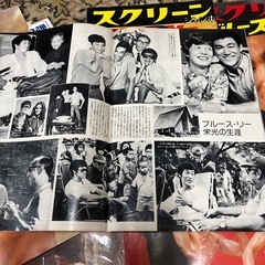 ブルース・リー　雑誌、LP、レコード、ポスターなどの画像