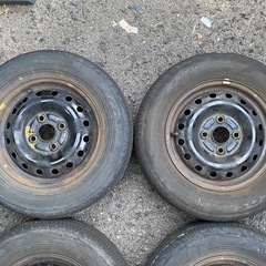 香川県車検、転がし用、ムーヴ、ワゴンR、タント等に 2019年 145/80R13 3分山の画像