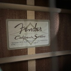 Fender Sonoran SCE V2 サーフグリーン エレアコの画像