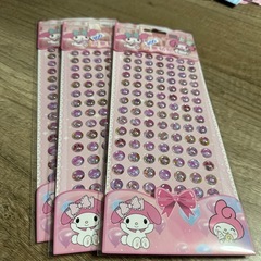 おはじきシールさんりおサンリオの画像