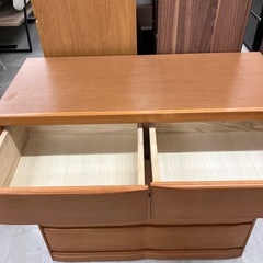 ローチェスト4段ブラウン【トレファク堺福田店】の画像