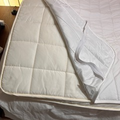 【寝具セット】掛け布団＋敷布団＋ベッドパッドの画像