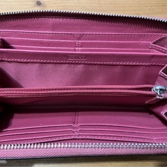 coach コーチ　長財布　ピンクの画像