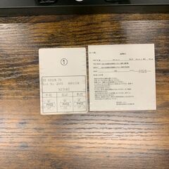 伊勢崎店【現状品】ji12-53 NITORI DT STAIN ダイニングテーブル チェア2脚 セット ニトリの画像