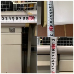 ★1台5000円★⭐︎KANAI⭐︎事務机・オフィス家具・鍵無し・高さ70cm×幅99.5cm×奥行き69cmの画像