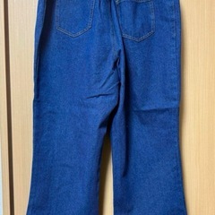 【大きいサイズ 4L-5L】フレアデニムパンツの画像