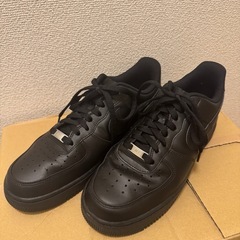 ナイキ　エアフォース 1 ’07(ブラック)28.0cmの画像