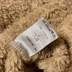 PAIR MANON ベージュ フード付きロンパース 80の画像