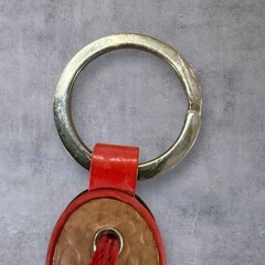 コーチ COACH キーホルダー ピンク サンダルの画像