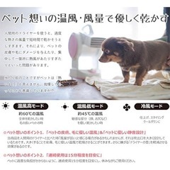 マルカン　ペット　ハンドフリードライヤー
の画像