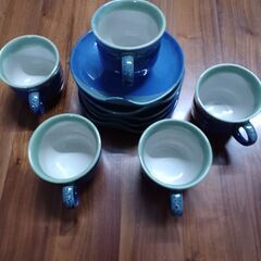 コーヒーカップ5点セットの画像