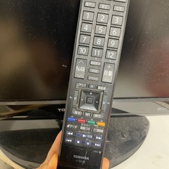 ※12/25まで※TOSHIBA/液晶テレビ/リモコン付きの画像