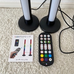 【美品】LED RGB ゲーミングライト アプリ操作・音楽同期対応 1600万色の画像