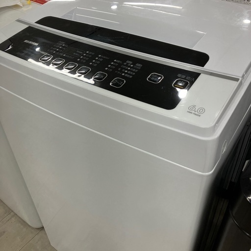安心の6ヶ月保証つき！IRIS OYAMA全自動選択2020年製6.0kg【トレファク堺福田店】