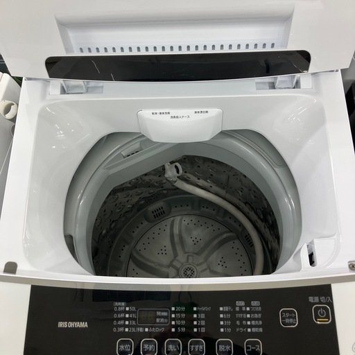安心の6ヶ月保証つき！IRIS OYAMA全自動選択2020年製6.0kg【トレファク堺福田店】