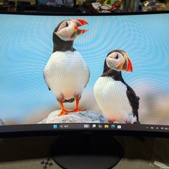 中古は中々無い‼️IRIS   OHYAMA湾曲27インチモニター の画像