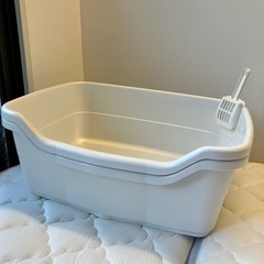 リッチェル猫トイレ2個&うんち掬いの画像