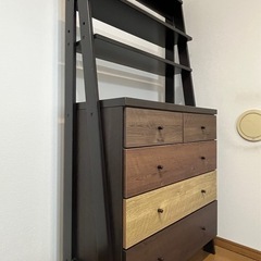 ニトリ　チェストラック　Nランダム80 木製チェスト 5引き出し付きの画像